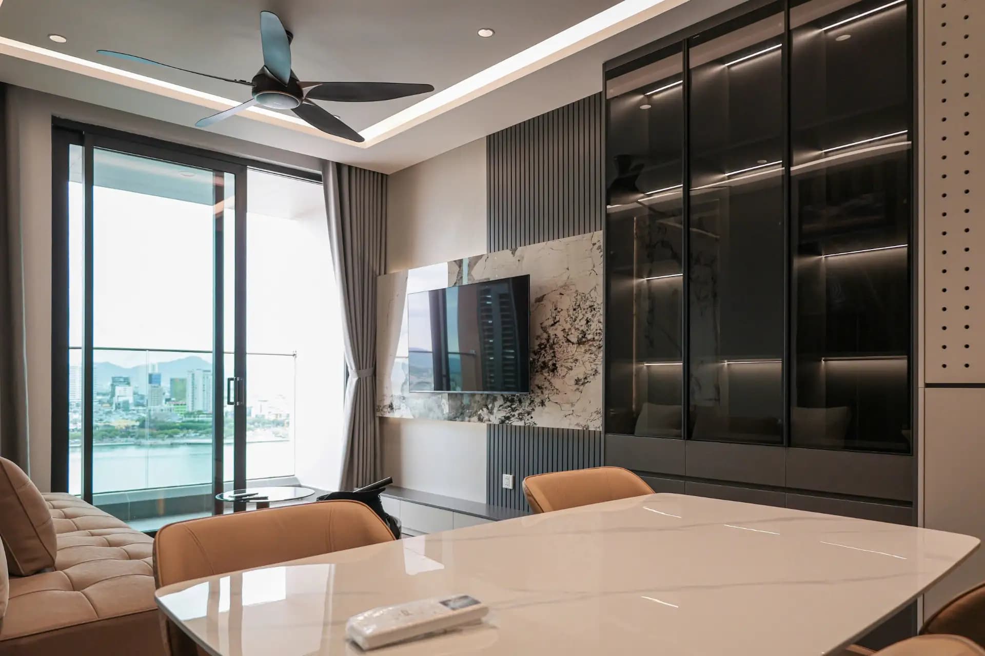 Căn hộ 2PN view trọn sông Hàn cao cấp full nội thất Sun Ponte - Miễn phí quản lý - Ảnh 8