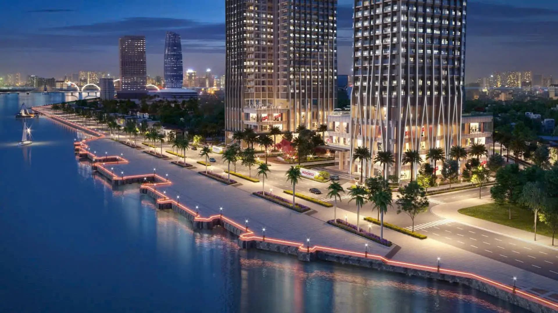 Căn Hộ Cao Cấp SAM Towers Đà Nẵng 2PN 92m² - View Sông Hàn, Cho Phép Nuôi Thú Cưng - Ảnh 2