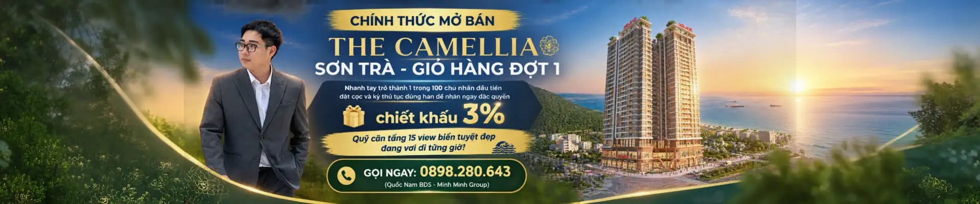 Mở bán đợt 1 - The Camellia Sơn Trà