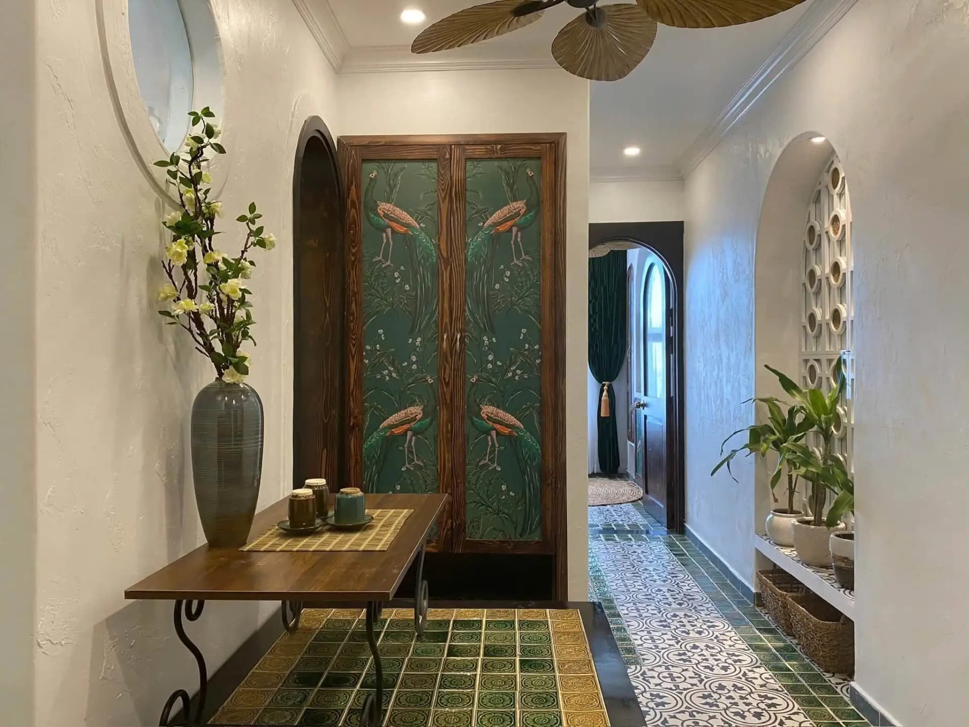 Căn hộ 1PN+ (thiết kế 2PN phong cách Indochine) The Manor Crown Huế - Tối ưu công năng, đầy đủ tiện ích - Ảnh 6