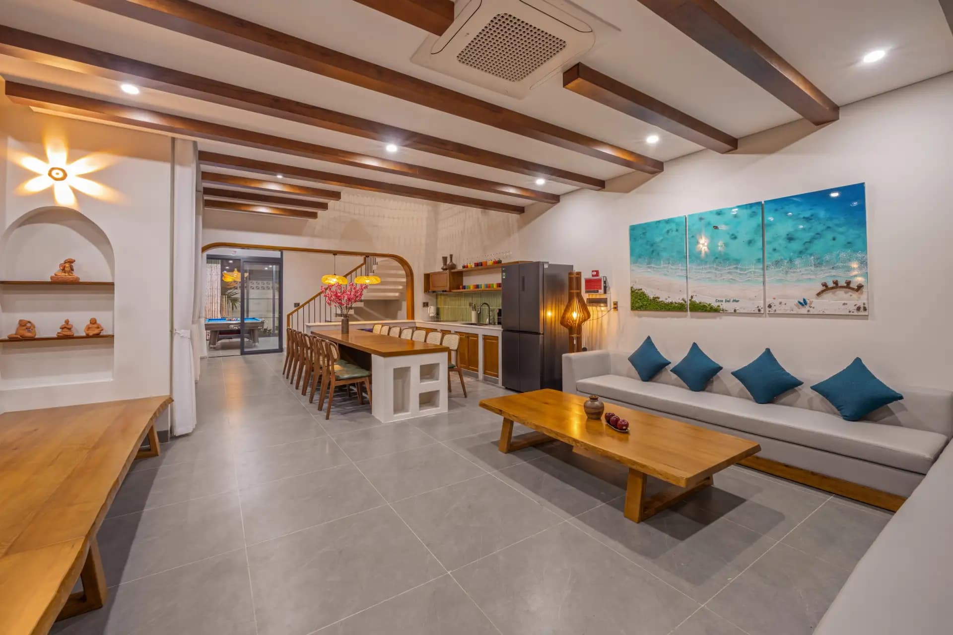 VILLA ĐÀ NẴNG 8 PHÒNG NGỦ HỒ BƠI RIÊNG GẦN BIỂN MỸ KHÊ - Ảnh 12